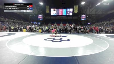 115 lbs Champ. Rd Of 128 - Paloma Juarez, MO vs Lillian Fonceca, CA