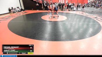 220 lbs Champ. Round 2 - Michael Renquist, Lombard (MONTINI) vs Harley Stary, Hoffman Estates (CONANT)