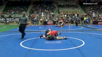 120 lbs Semifinal - Mason Sanders, Brushy Wrestling Club vs Jeremiah Arnold, Rhodes Supreme Avengers