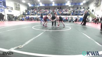 110 lbs Rr Rnd 4 - Canyon Nelson, Grove Take Down Club vs Riley Robb, IRONMEN Wrestling Club