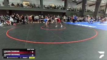 144 lbs Champ. Round 1 - Colson Thurman, CA vs Hunter Branning, WA