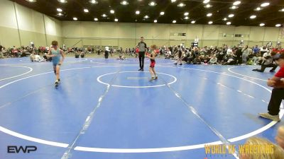 61 lbs Rr Rnd 3 - Achilles Davie, Mat Union Misfits 9U 2 vs Breckon Milburn, Powerhouse Elite 9U