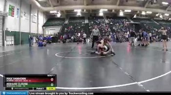 126 lbs Round 1 (6 Team) - Keegan Clouse, Nebraska Titans vs Max Vanhorn, Kearney Matcats - Blue