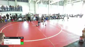 65 lbs Rr Rnd 3 - Ethan Poe, Silverback WC vs Isaiah Flores, Pounders WC