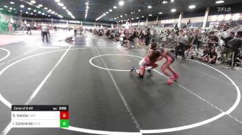 130 lbs Consi Of 8 #2 - Sophia Garcia, Lancer WC vs Izabella Contreras, No Mercy WC