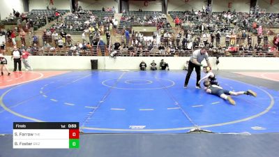 79 lbs Final - Sailor Farrow, The Storm Wrestling Center vs Barrett Foster, Grizzly Wrestling Club