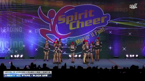 Liberty All Stars - Black Ops [2026 L3 Junior - Flex - D2 Day 2] 2026 Spirit Cheer Grand Nationals