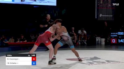 126 lbs Final - Bruno Cassioppi, IL vs Matthew Orbeta, CA