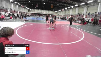 144 kg Quarterfinal - Stryker Shores, Chain WC vs Jayce England, Montrose Elite