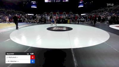 106 lbs Rnd Of 64 - Jack Wallukait, IA vs Royce Wetzler, VA