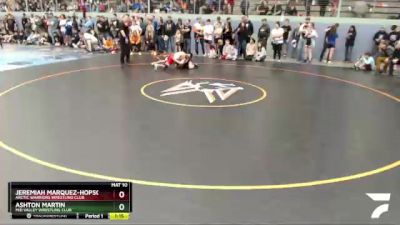 108 lbs Final - Ashton Martin, Mid Valley Wrestling Club vs Jeremiah Marquez-Hopson, Arctic Warriors Wrestling Club