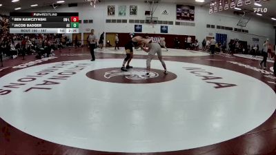 197 lbs Semifinal - Jacob Badger, Augustana (il) vs Ben Kawczynski, Wisconsin-La Crosse