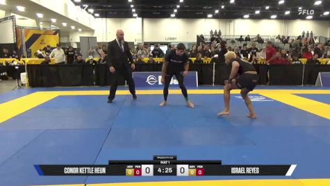Israel Reyes vs Conor Kettle Heun 2025 World IBJJF Jiu-Jitsu No-Gi Championship