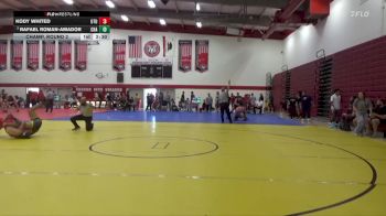 184 lbs Champ. Round 2 - Kody Whited, Utah Tech University vs Rafael Roman-Amador, Chabot College