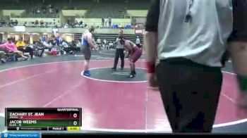 285 lbs Quarterfinals (8 Team) - Zachary St. Jean, Anoka vs Jacob Weems, Klein