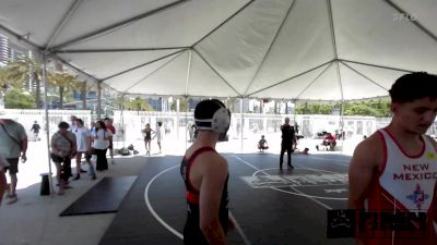 144 kg Round Of 16 - Esequiel Mascarenas, Wlv Jr Wrestling vs Cash Port, Silverback WC