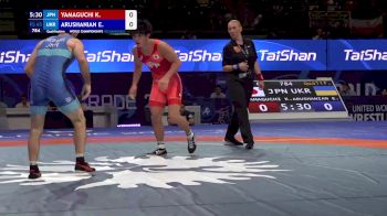 65 kg Qualif. - Kaiki Yamaguchi, Japan vs Erik Arushanian, Ukraine