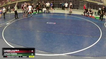 125 lbs Cons. Round 2 - Camden Caufield, Roy Wrestling Club vs Hyrum Oveson, Iron County Wrestling Academy