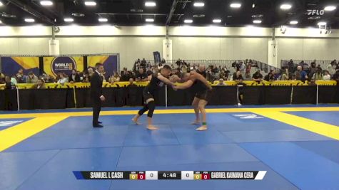 Gabriel Kaimana Cera vs Samuel L Cash 2024 World IBJJF Jiu-Jitsu No-Gi Championship