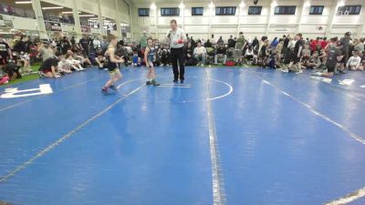 55 lbs Round Robin 1 - Justin Rohrbacher, Northern Elite-EL vs Preston Weinzapfel, Bulldog Premier Wrestling Club