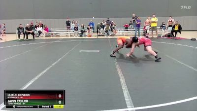 140 lbs Round 2 (10 Team) - Javin Taylor, Terps Xpress vs Lukus Devore, Riverheads