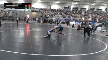 AA 132 lbs Cons. Round 1 - Jonathan Eaton, Nolensville High School vs Landon Bray, West Ridge High School