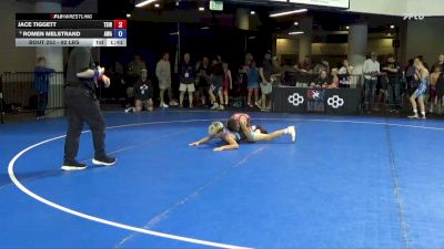 92 lbs Cons. Rd Of 16 - Jace Tiggett, Team Indiana vs Romen Melstrand, Askren Wrestling Academy
