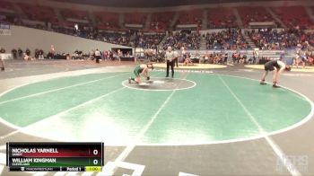 6A-138 lbs Cons. Round 3 - William Kingman, Cleveland vs Nicholas Yarnell, Sandy