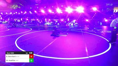 102 lbs Round Of 32 - Bradley Barnhart, Black Fox Wrestling Academy vs Wyatt Hueftle, Unattached