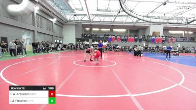 113 lbs Round Of 16 - Armen Arakelian, Conard vs Jack Fletcher, East Haven