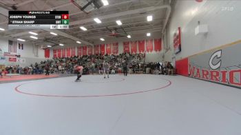 126 lbs Champ. Round 1 - Ethan Sharp, Uintah vs Joseph Youngs, Steamboat Springs