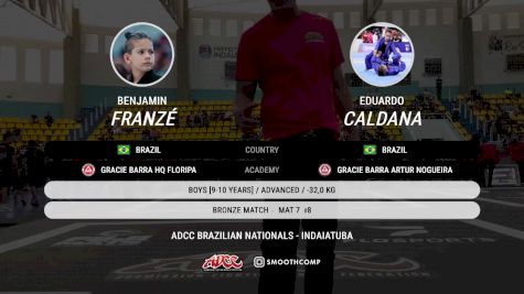 Benjamin Franzé vs Eduardo Caldana 2025 ADCC Brazilian Nationals
