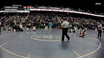 120 lbs Cons. Round 1 - Marielle Hirkala, Swansboro vs Gianna Herrera, T.c. Roberson