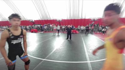 120 lbs Cons. Round 3 - Elijah Knox, Wisconsin vs Josue Azuara, Wrestling Factory