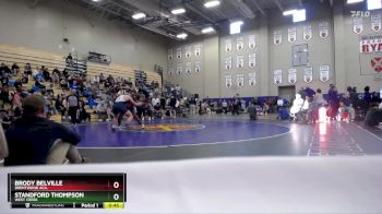 190 lbs Cons. Semi - Brody Belville, Brentwood Aca. vs Standford Thompson, West Creek