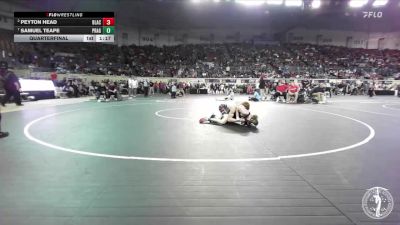 B3A-132 lbs Quarterfinal - Samuel Teape, Prague vs Peyton Head, Blackwell