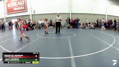 71 lbs Cons. Round 3 - Brantley Newman, Richmond Wrestling Club vs Leeam Negron, Osprey Wrestling Club