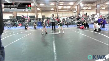 55 lbs Semifinal - Koda Strickland, Elgin Wrestling vs Ridge Crouch, Madill Takedown