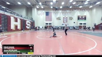 85 lbs Quarterfinal - Evan Bourland, Mountain Home Middle School vs Miles Eagan, West Middle School