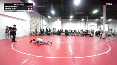 105 lbs Ashur Whitmer, Iowa Blue vs Braidyn Taby, Maryland