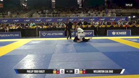 Wellington Leal Dias vs Phillip Todd Farley 2026 Pan Jiu Jitsu IBJJF Championship