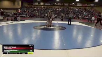 120 lbs Cons. Round 3 - Andrew Paddock, Fossil Ridge vs ZACH CUTSHALL, Cedar Cliff Hs