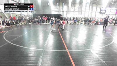 U20 Women - 50 lbs Cons. Round 1 - Daylee Watson, PA vs Annalise Maralit, SC