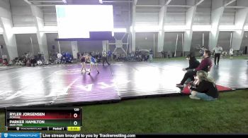 120 lbs Cons. Round 2 - Parker Hamilton, Deer Park vs Ryler Jorgensen, Morgan