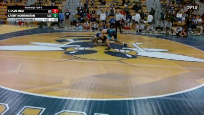 157 lbs Cons. Round 2 - Larry Norrington, Iowa Lakes Community College vs Lucas Kral, Augustana