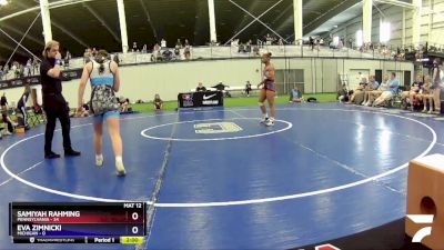 118 lbs Round 3 (4 Team) - Samiyah Rahming, Pennsylvania vs Eva Zimnicki, Michigan