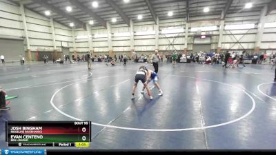 100 lbs Semifinal - Josh Bingham, Ridgeline Riverhawks vs Evan Centeno, Ben Lomond