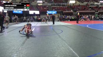 82 lbs Cons. Round 4 - Brycen Elmose, Champawat vs John Caven, Havre Wrestling Club