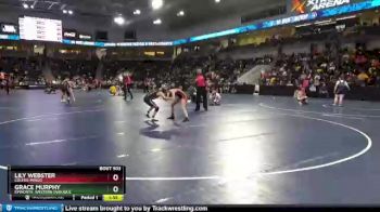 100 lbs Champ. Round 2 - Grace Murphy, Epworth, Western Dubuque vs Lily Webster, Colfax-Mingo