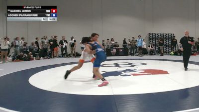 72 kg Champ. Rd Of 64 - Gabriel Lemos, Temecula Valley vs Adonis Iparraguirre, The STJ Wrestling Club